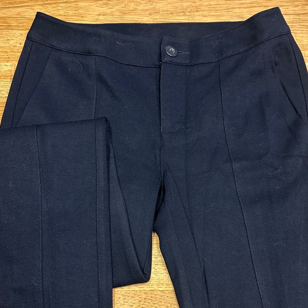 Cabi classic tapered, ankle length trousers, navy blue, 2